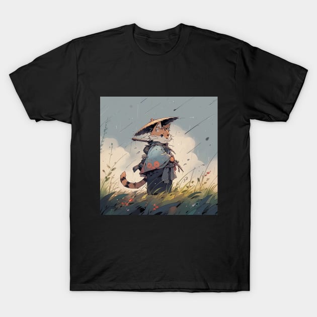 Zen Cat T-Shirt by taoistviking